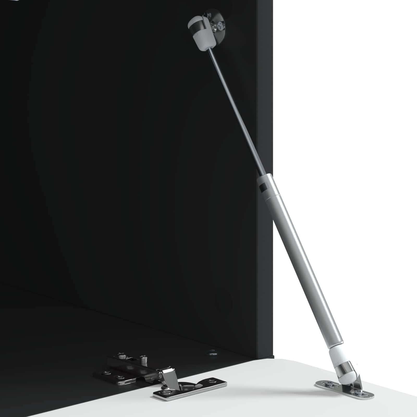 Kava Stol Crna 90 x 50 x 40 cm Konstruirano drvo