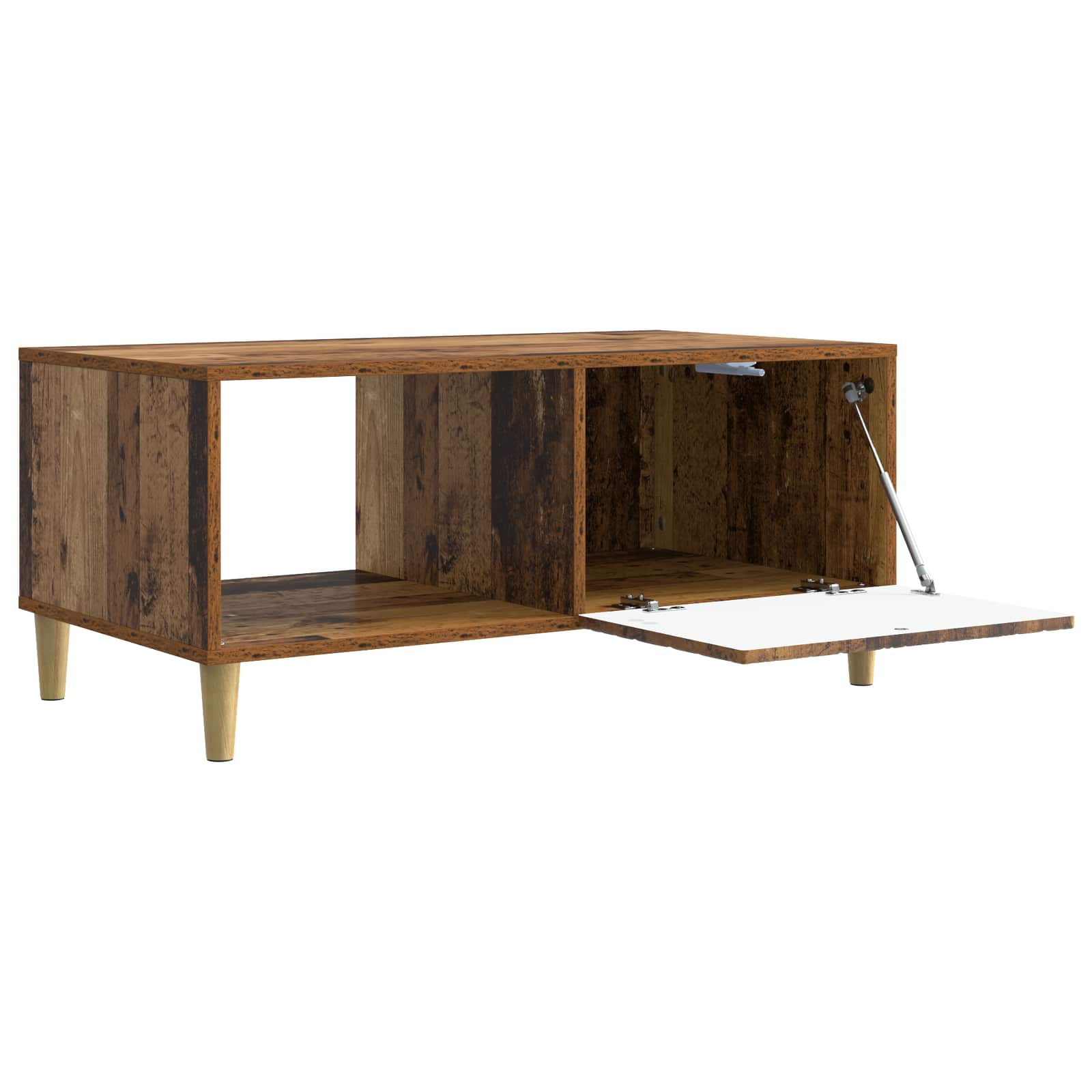 Kava Stol Staro drvo 90 x 50 x 40 cm Konstruirano drvo