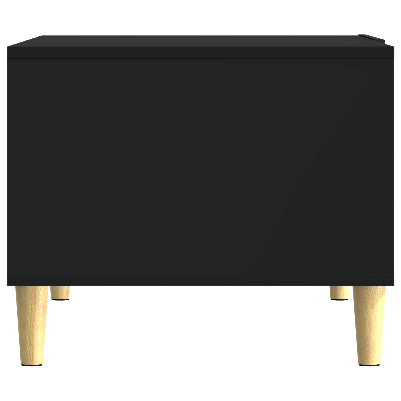 Kava Stol Crna 50 x 49 x 40 cm Konstruirano drvo