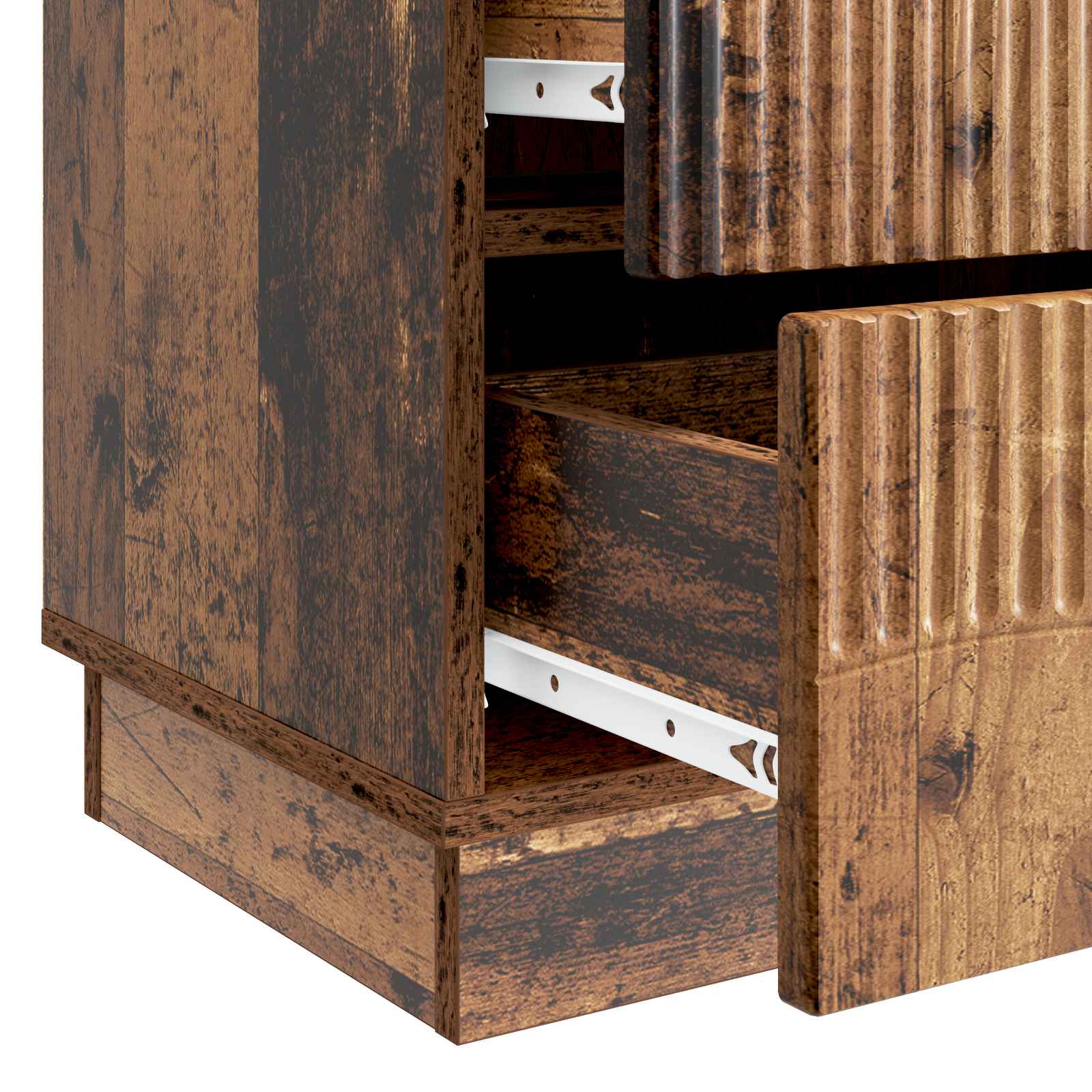 Noćni ormar Staro drvo 62 x 34,5 x 44,5 cm Konstruirano drvo