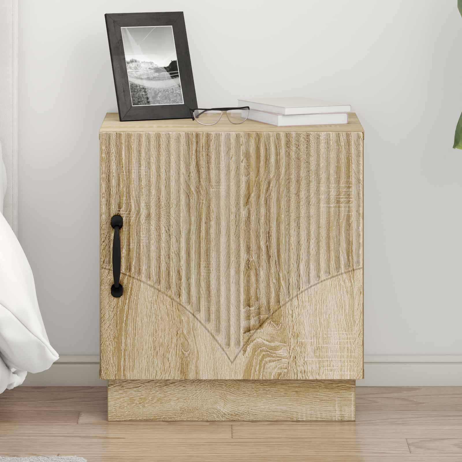 Noćni ormarić 2 pcs Hrast sonoma 43 x 34,5 x 47 cm