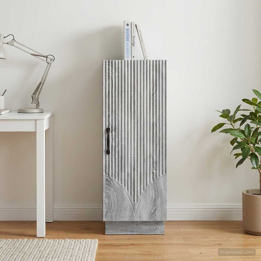 Kreveta Siva sonoma 33 x 34,5 x 87 cm Konstruirano drvo