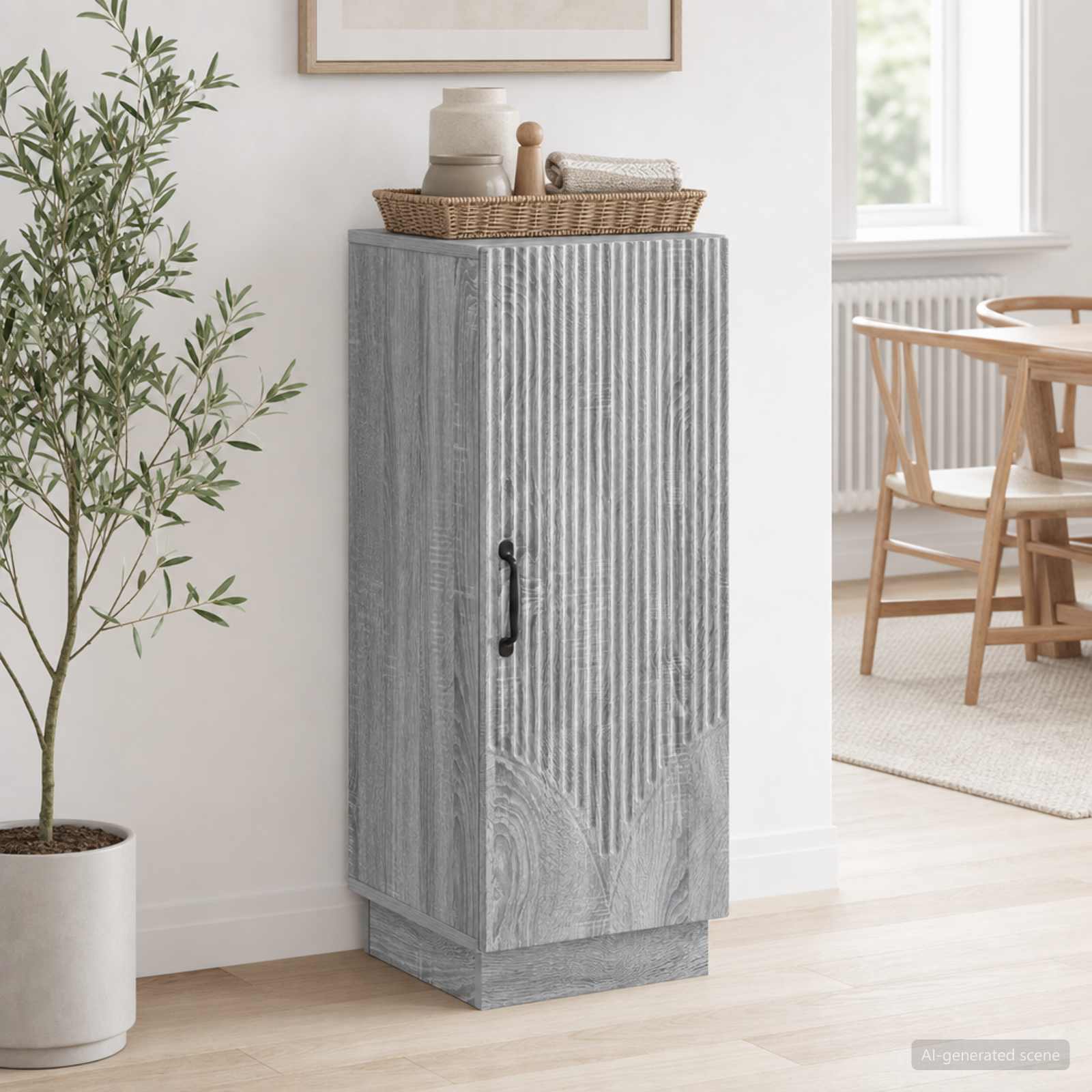 Kreveta Siva sonoma 33 x 34,5 x 87 cm Konstruirano drvo