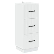 Ormar s ladicama Bijela 33 x 34,5 x 87 cm Konstruirano drvo