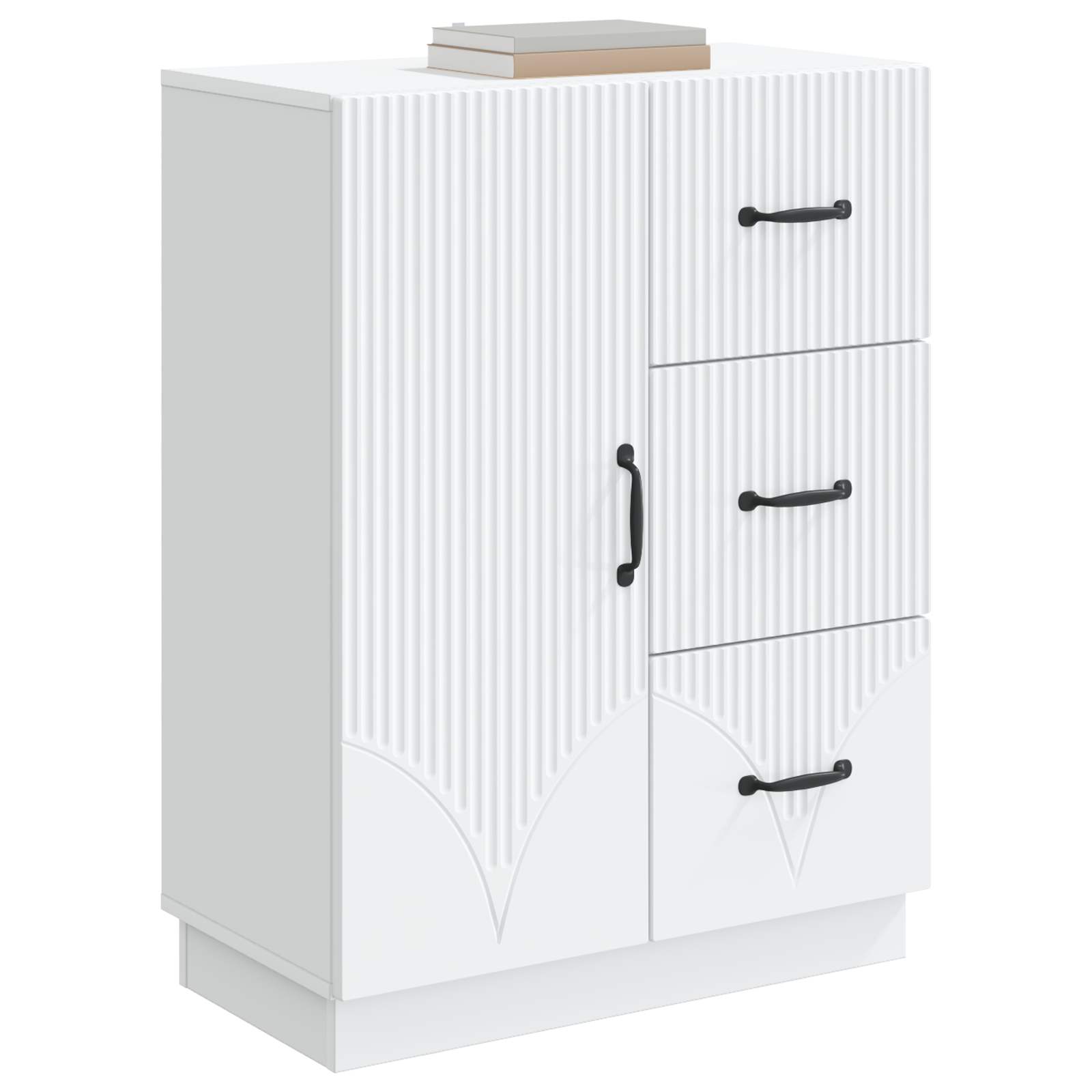 Kreveta s ladicama Bijela 66 x 34,5 x 87 cm Konstruirano drvo