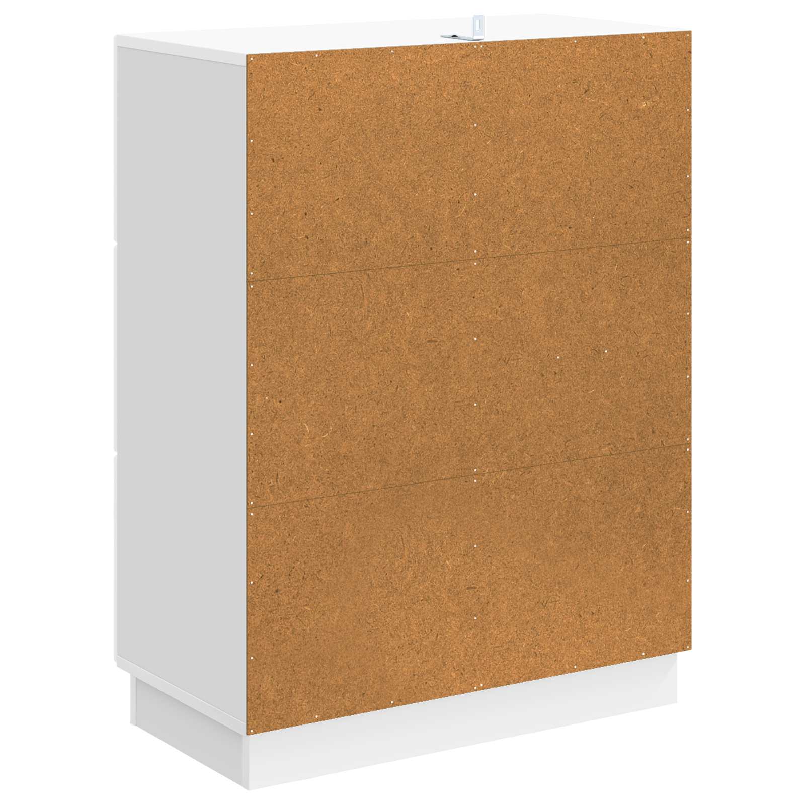 Kreveta s ladicama Bijela visokog sjaja 66 x 34,5 x 87 cm