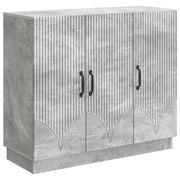 Kreveta Betonska siva 89 x 34,5 x 77 cm Konstruirano drvo