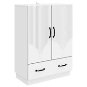 Kreveta s ladicama Bijela 66 x 34,5 x 92 cm Konstruirano drvo