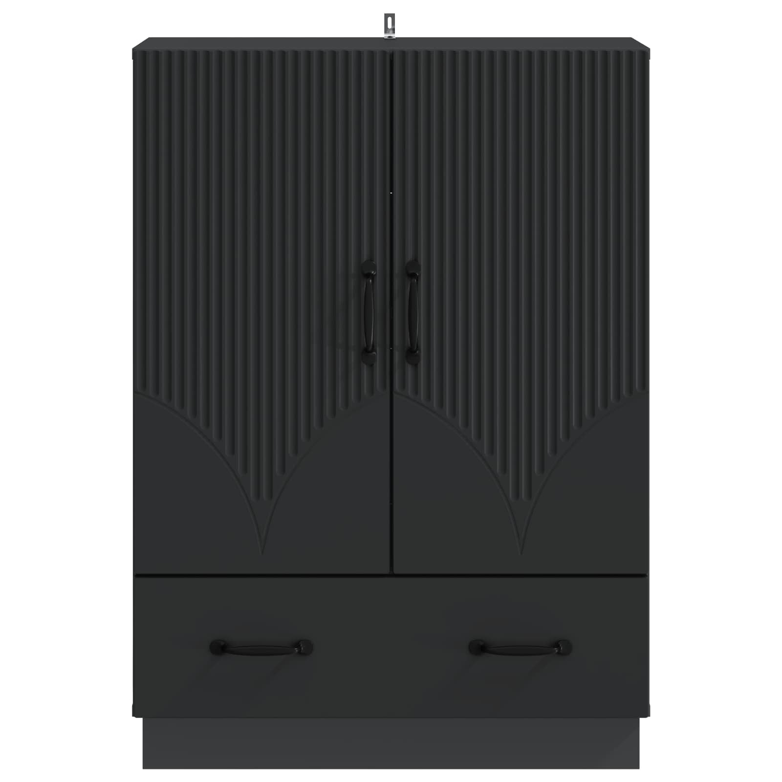Kreveta s ladicama Crna 66 x 34,5 x 92 cm Konstruirano drvo