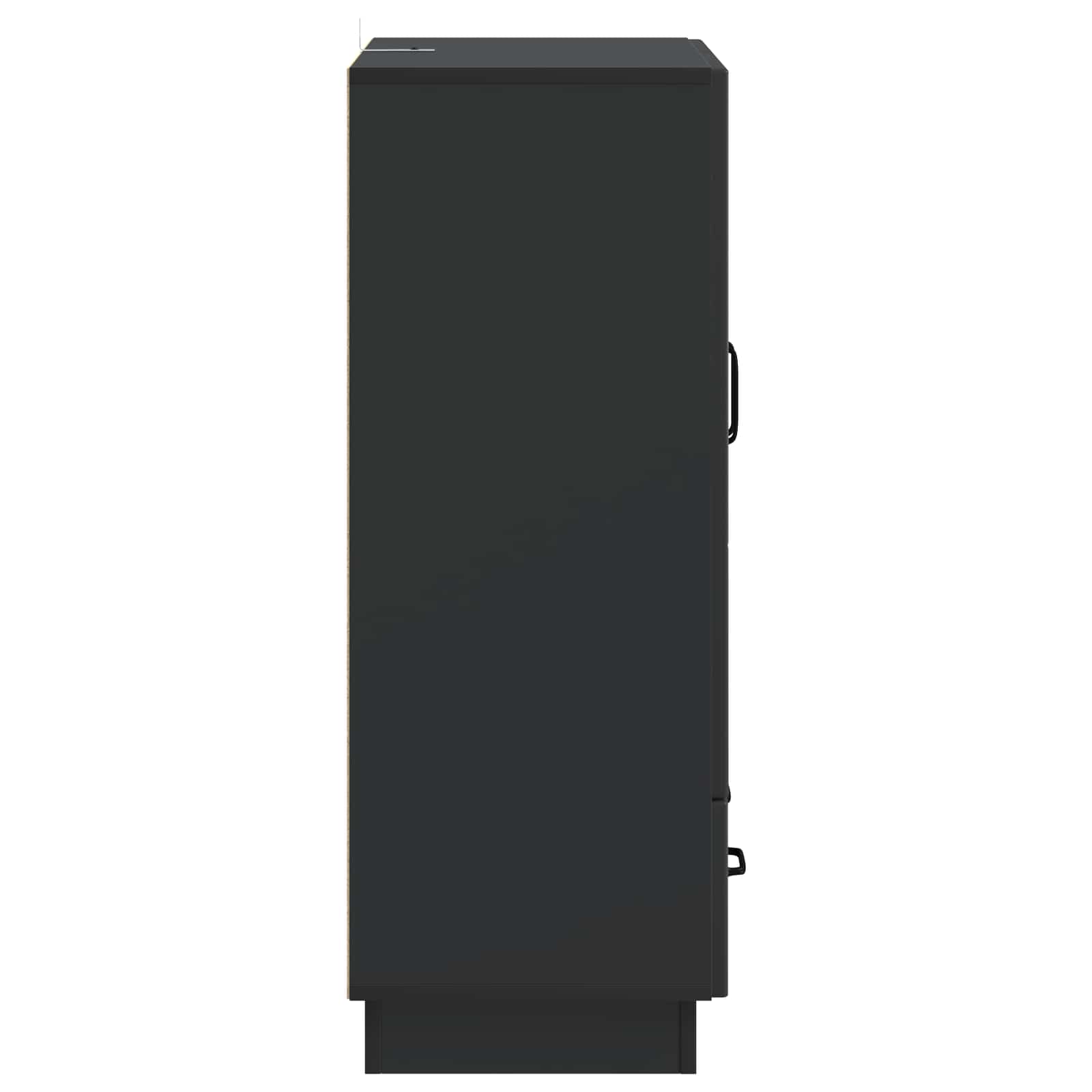 Kreveta s ladicama Crna 66 x 34,5 x 92 cm Konstruirano drvo