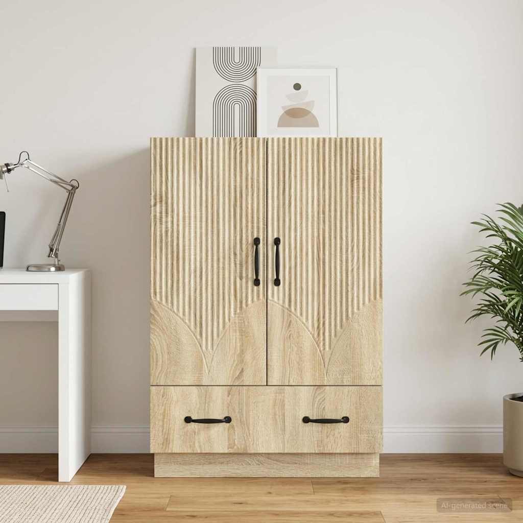 Kreveta Hrast sonoma 66 x 34,5 x 92 cm Konstruirano drvo