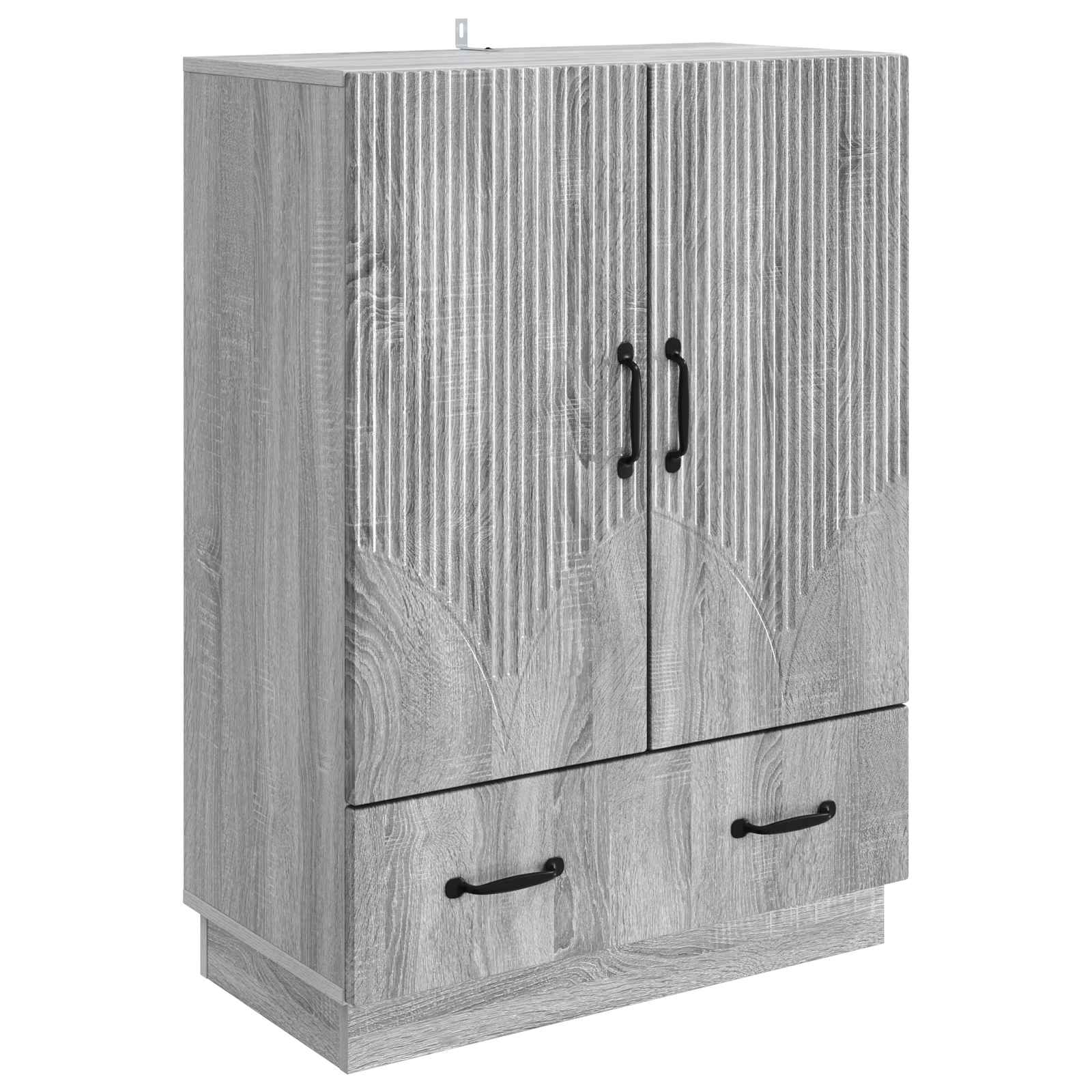 Kreveta Siva sonoma 66 x 34,5 x 92 cm Konstruirano drvo