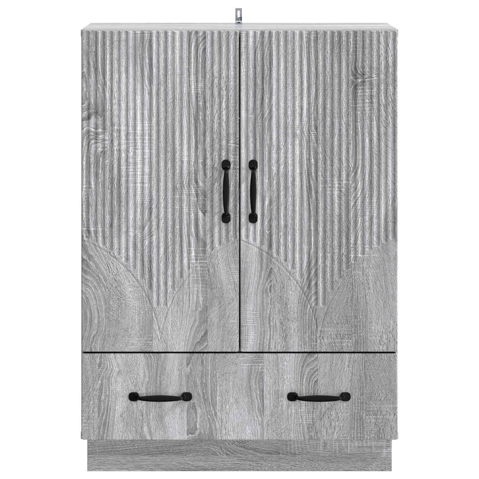 Kreveta Siva sonoma 66 x 34,5 x 92 cm Konstruirano drvo
