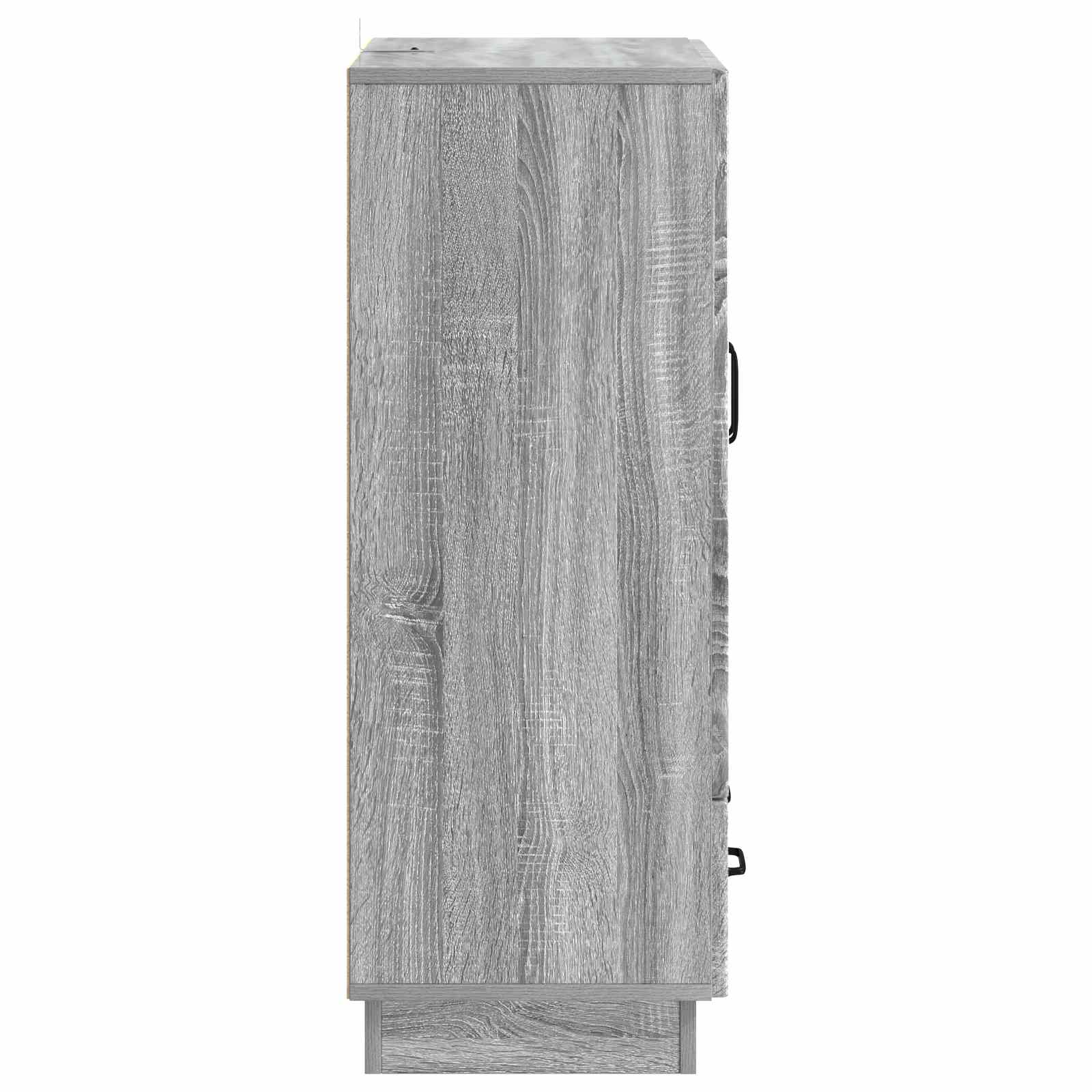 Kreveta Siva sonoma 66 x 34,5 x 92 cm Konstruirano drvo