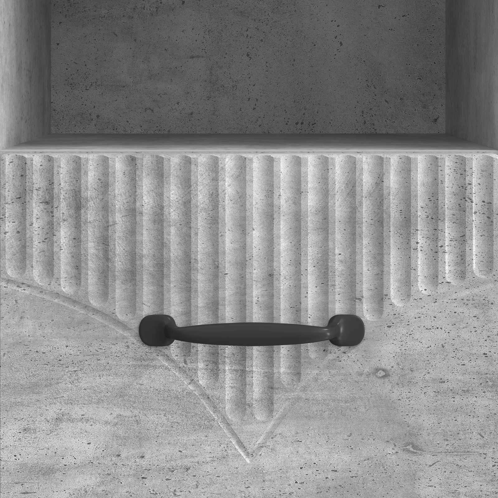 TV ormar Betonska siva 102 x 34,5 x 47 cm Konstruirano drvo
