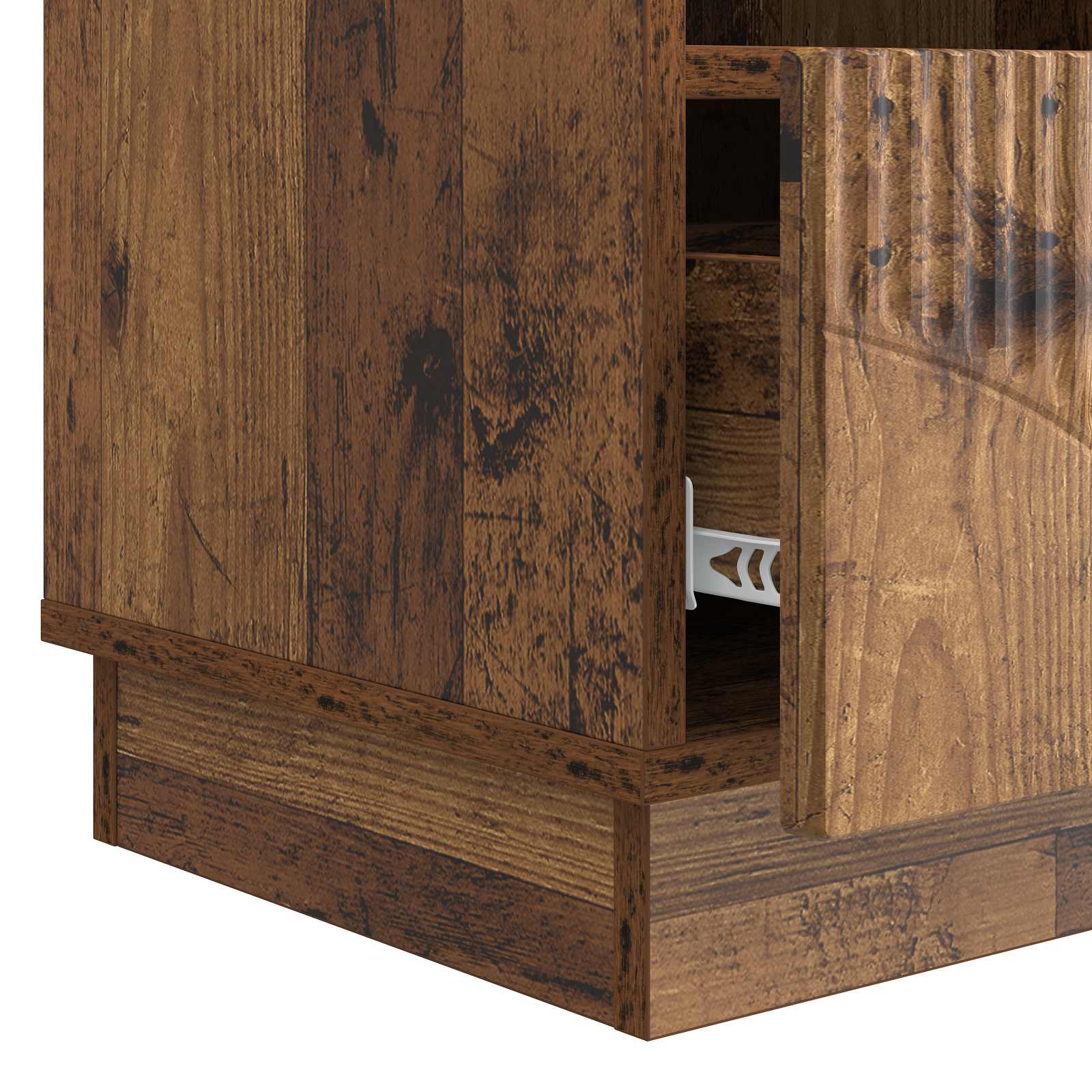 TV ormar Staro drvo 102 x 34,5 x 47 cm Konstruirano drvo