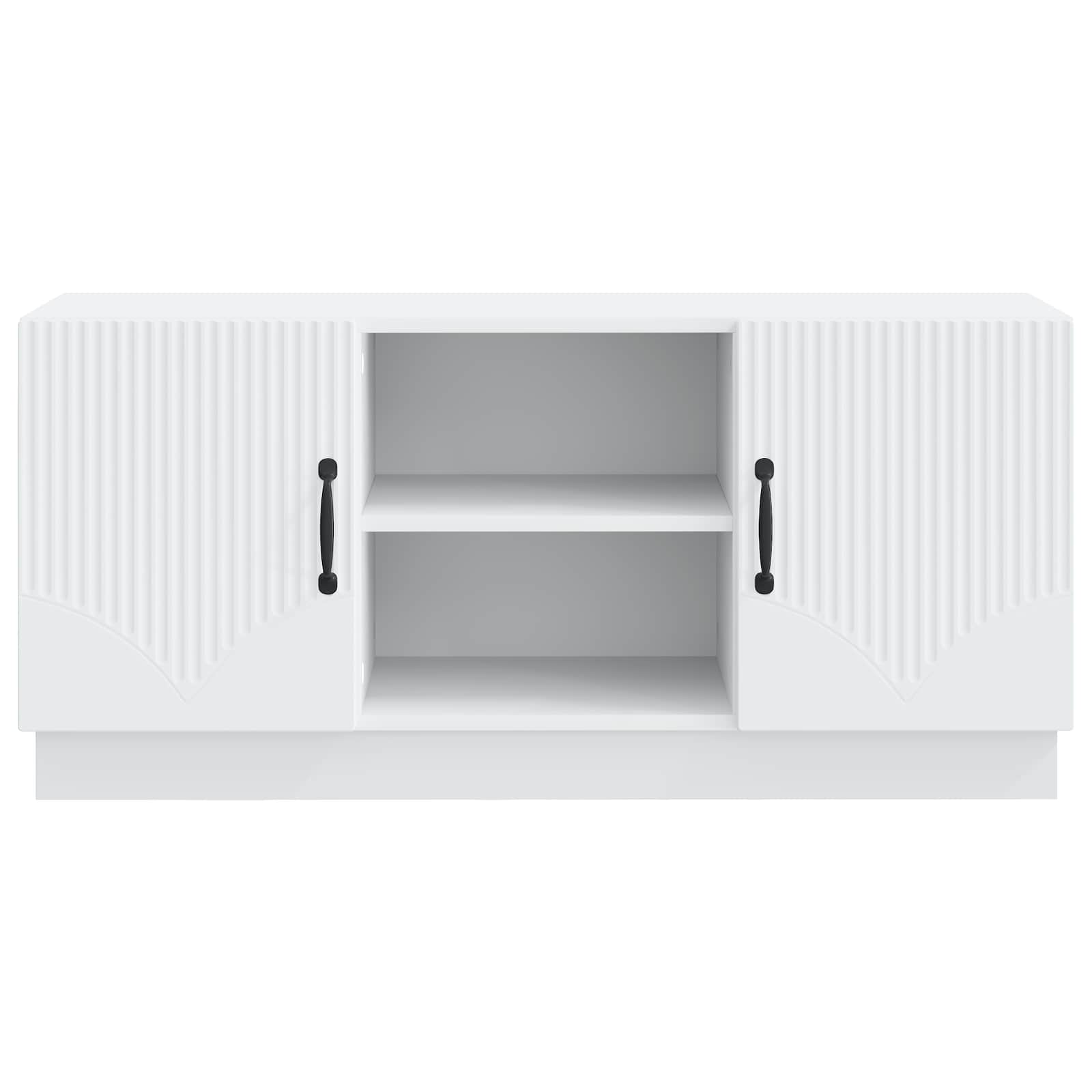 TV ormar Bijela 102 x 34,5 x 47 cm Konstruirano drvo
