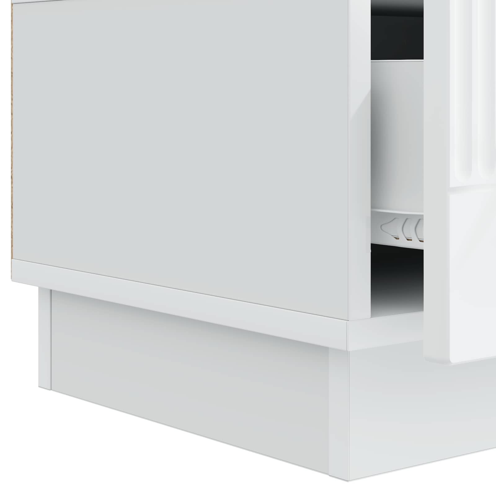 TV ormar s ladicama Bijela 147 x 34,5 x 27 cm Konstruirano drvo