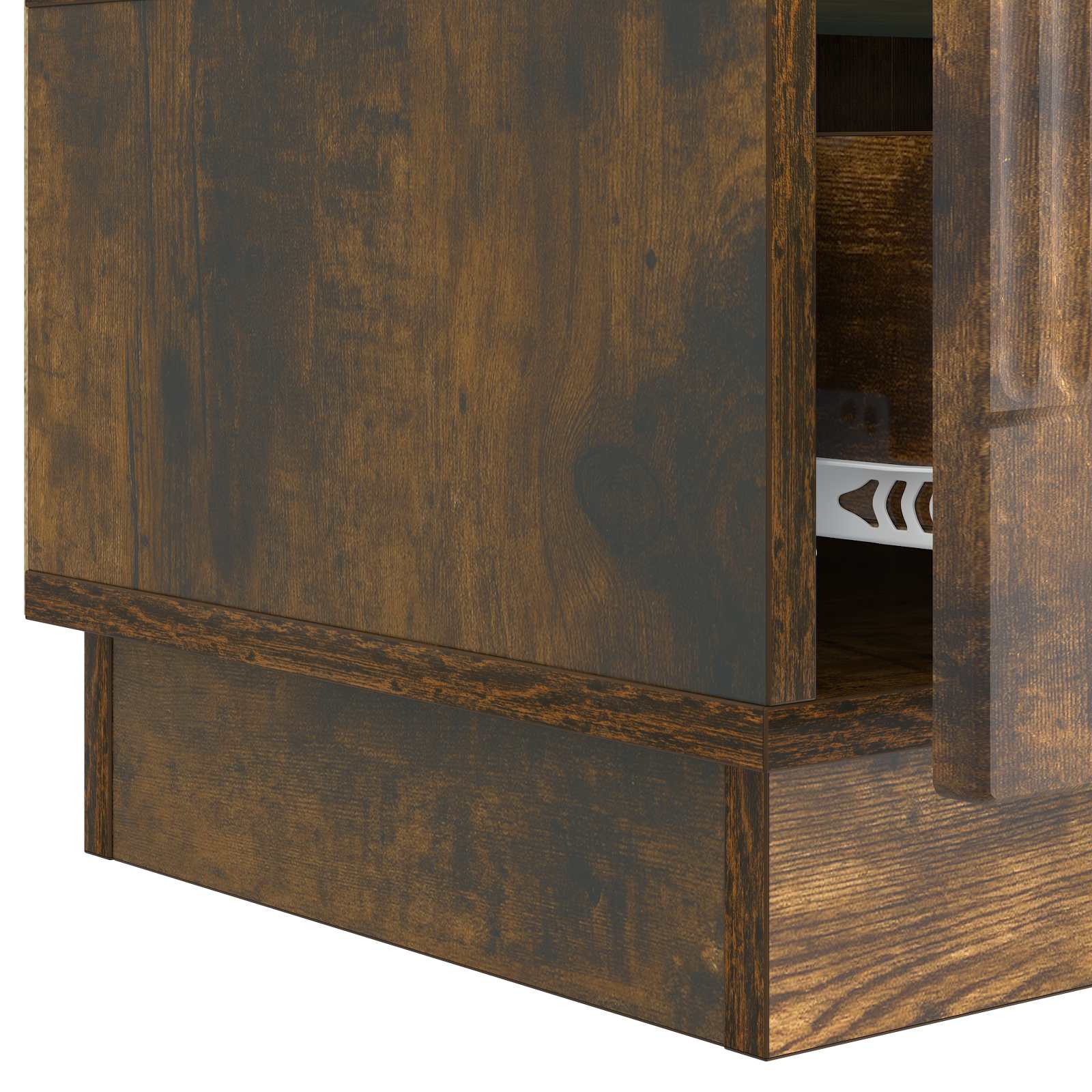 TV ormar Dimljeni hrast 147 x 34,5 x 27 cm Konstruirano drvo