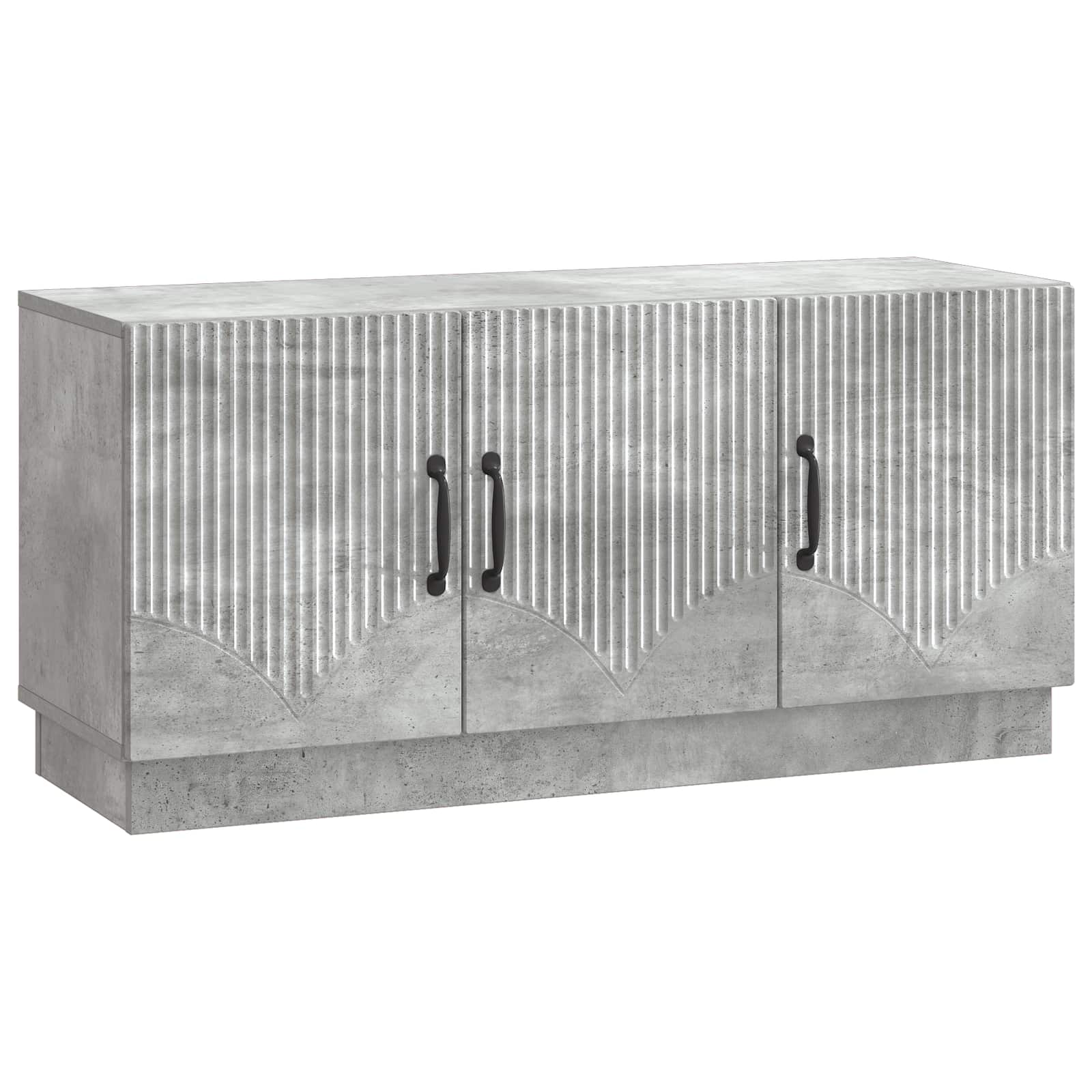 TV ormar Betonska siva 99 x 34,5 x 47 cm Konstruirano drvo