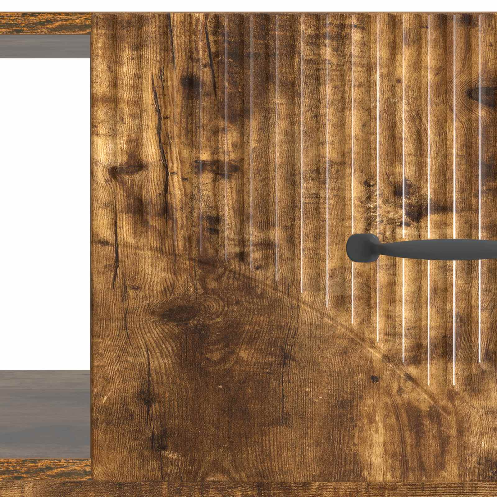 Kava Stol Dimljeni hrast 90 x 50 x 37 cm Konstruirano drvo