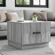 Kava Stol Siva sonoma 49 x 50 x 37 cm Konstruirano drvo