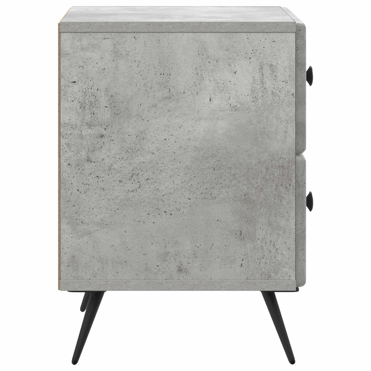Noćni ormar Betonska siva 43 x 34,5 x 47,5 cm Konstruirano drvo