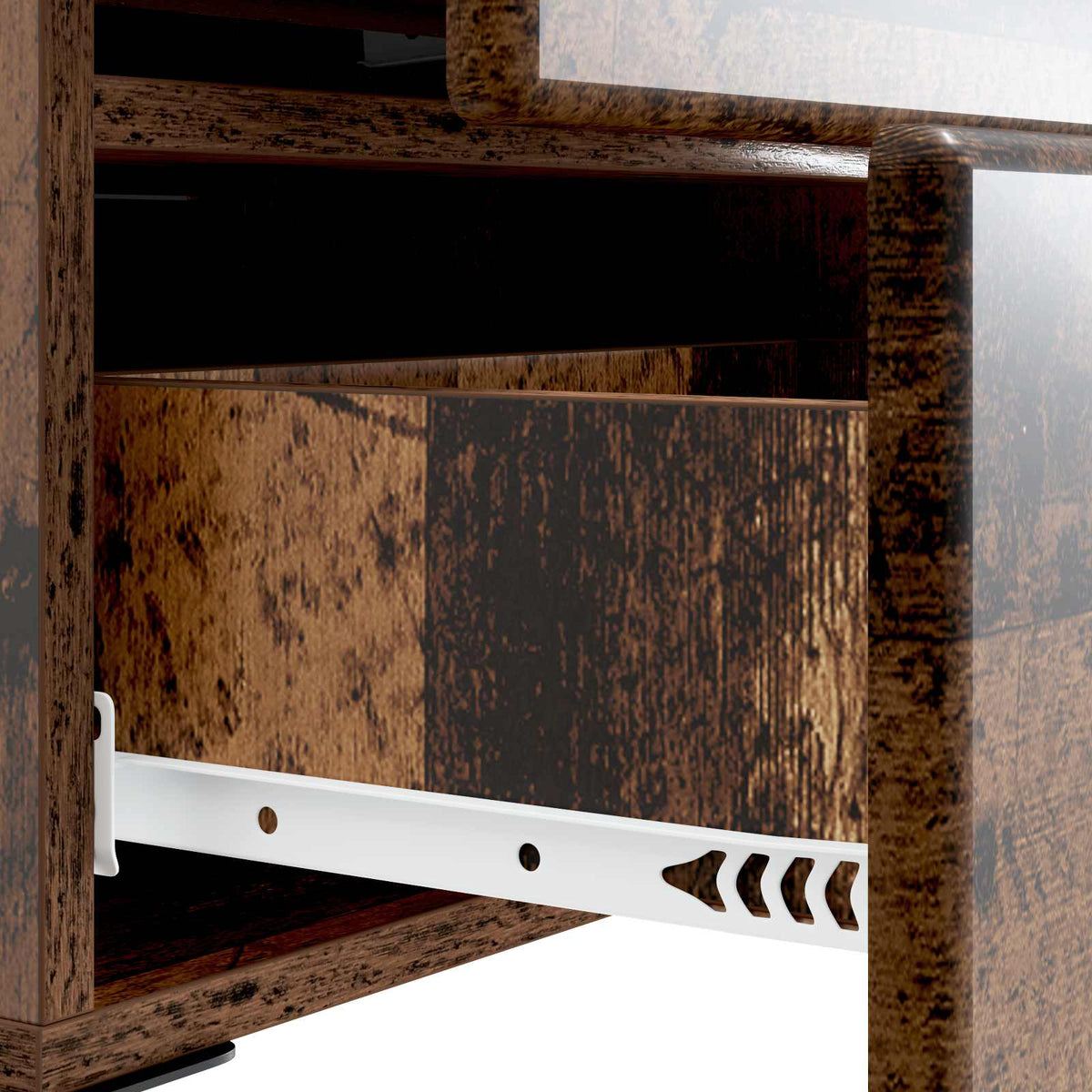 Noćni ormar Staro drvo 43 x 34,5 x 47,5 cm Konstruirano drvo