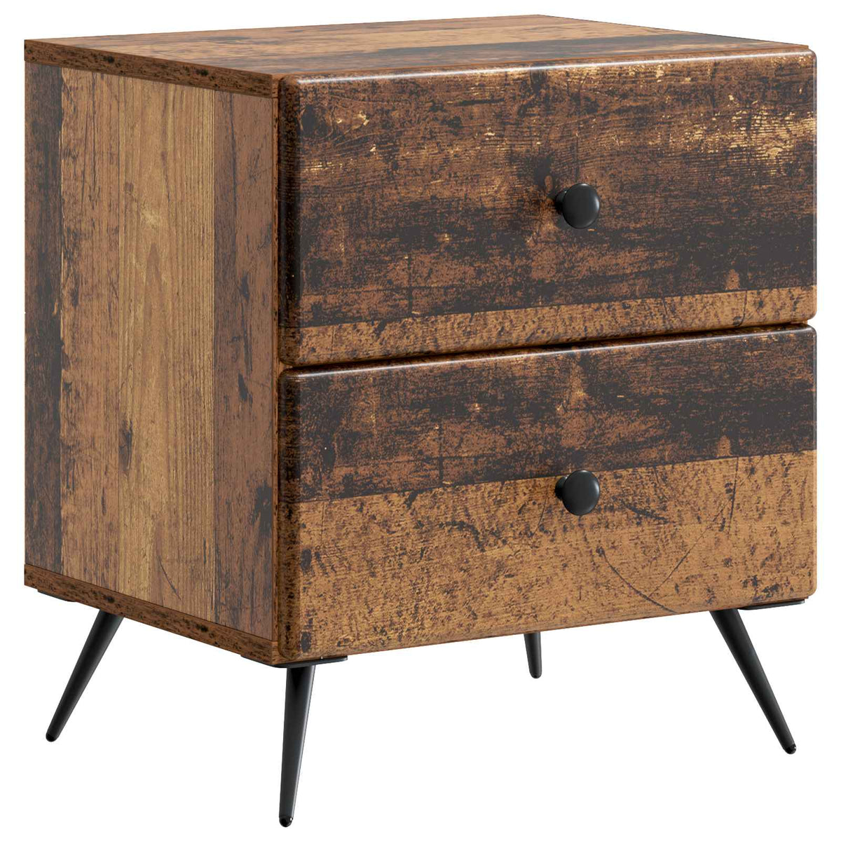 Noćni ormar Staro drvo 43 x 34,5 x 47,5 cm Konstruirano drvo