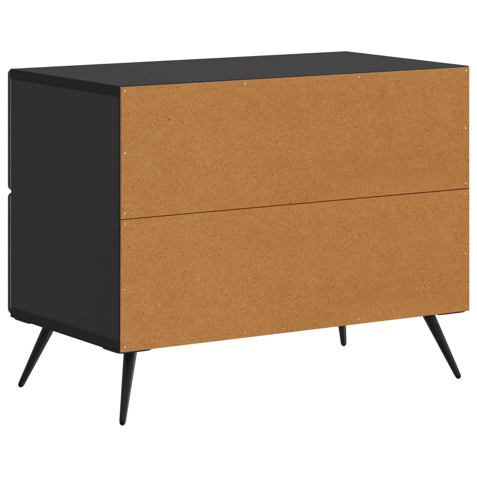 Noćni ormar Crna 62 x 34,5 x 47,5 cm Konstruirano drvo