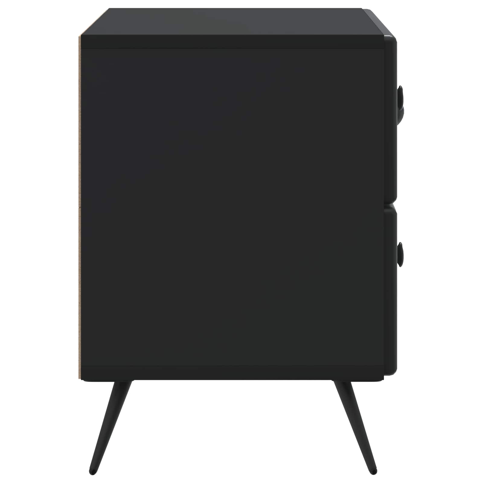 Noćni ormar Crna 62 x 34,5 x 47,5 cm Konstruirano drvo