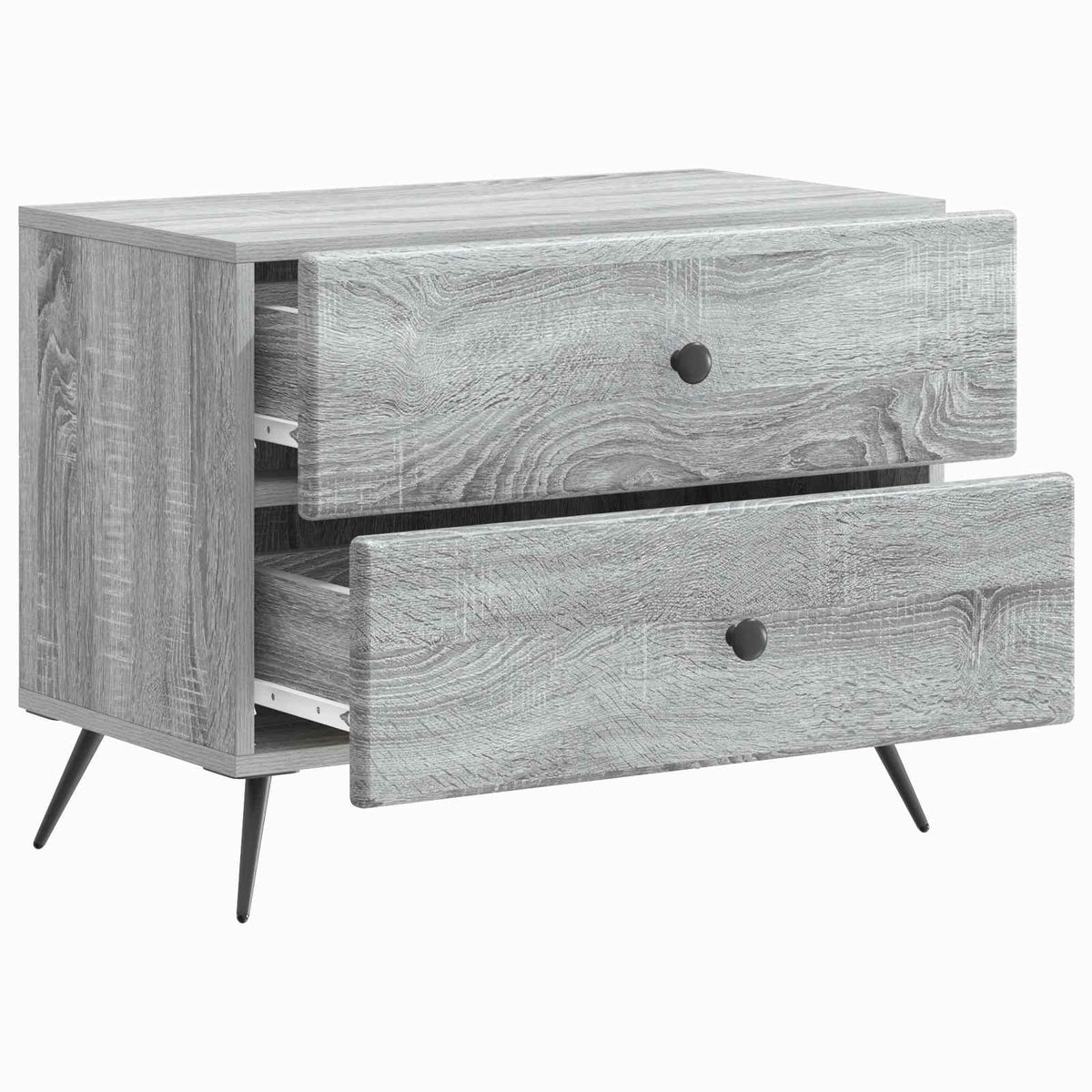 Noćni ormar Siva sonoma 62 x 34,5 x 47,5 cm Konstruirano drvo