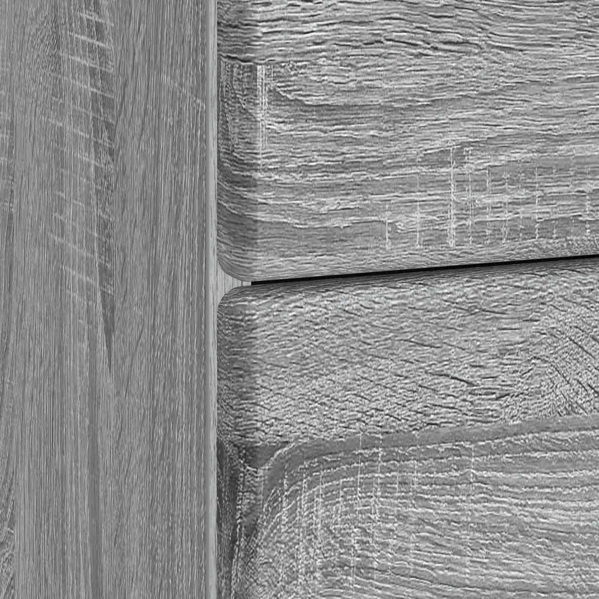 Noćni ormar Siva sonoma 43 x 41 x 66,5 cm Konstruirano drvo