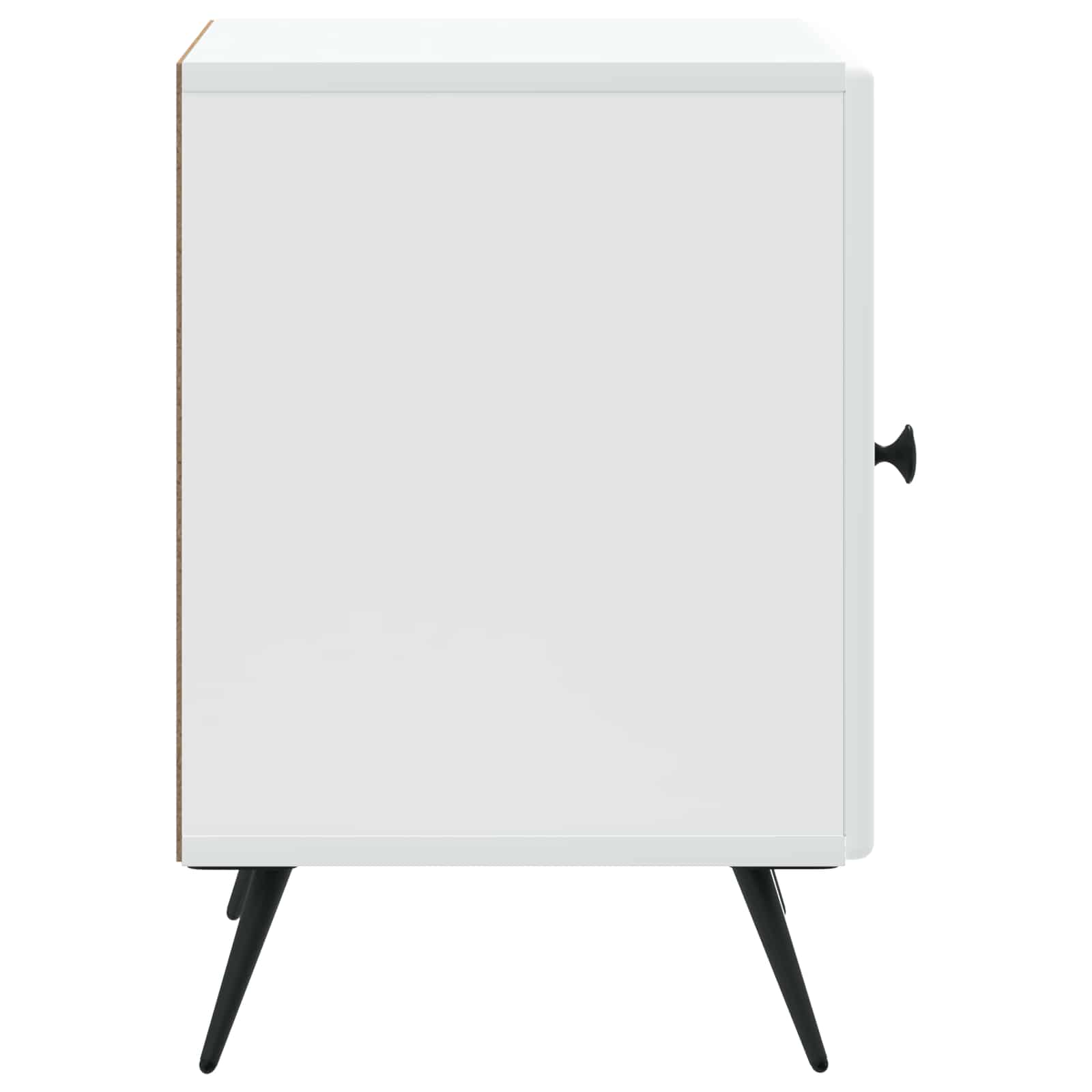 Noćni ormar 2 pcs Bijela 43 x 34,5 x 50 cm Konstruirano drvo