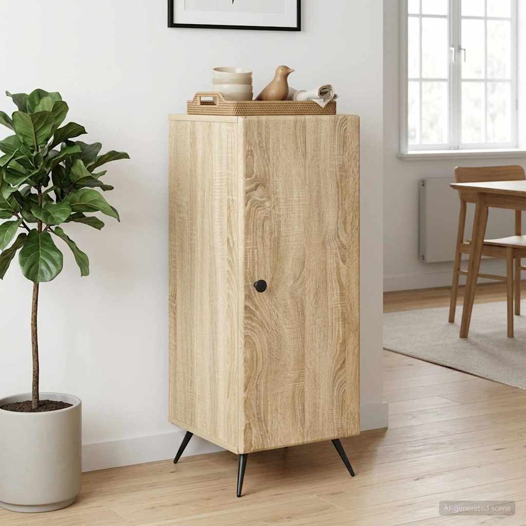 Kreveta Hrast sonoma 33 x 34,5 x 90 cm Konstruirano drvo