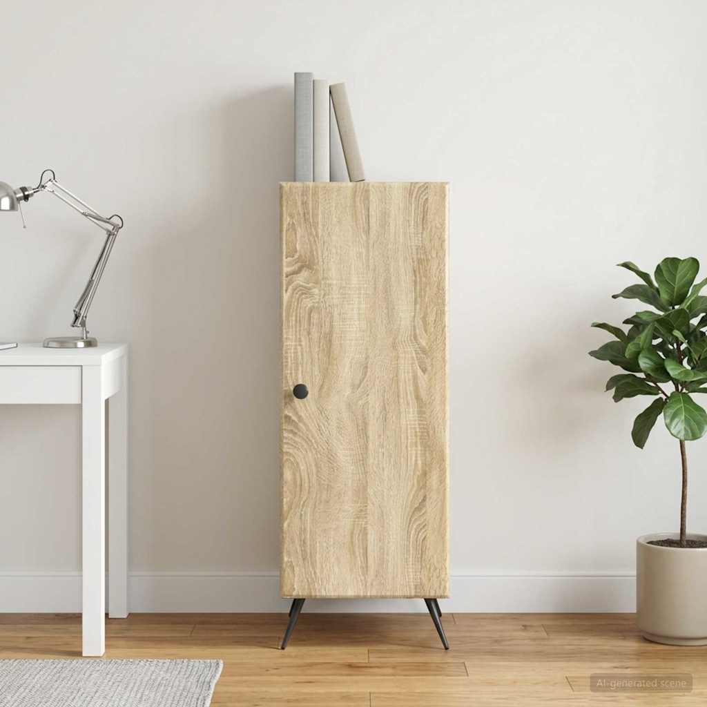 Kreveta Hrast sonoma 33 x 34,5 x 90 cm Konstruirano drvo