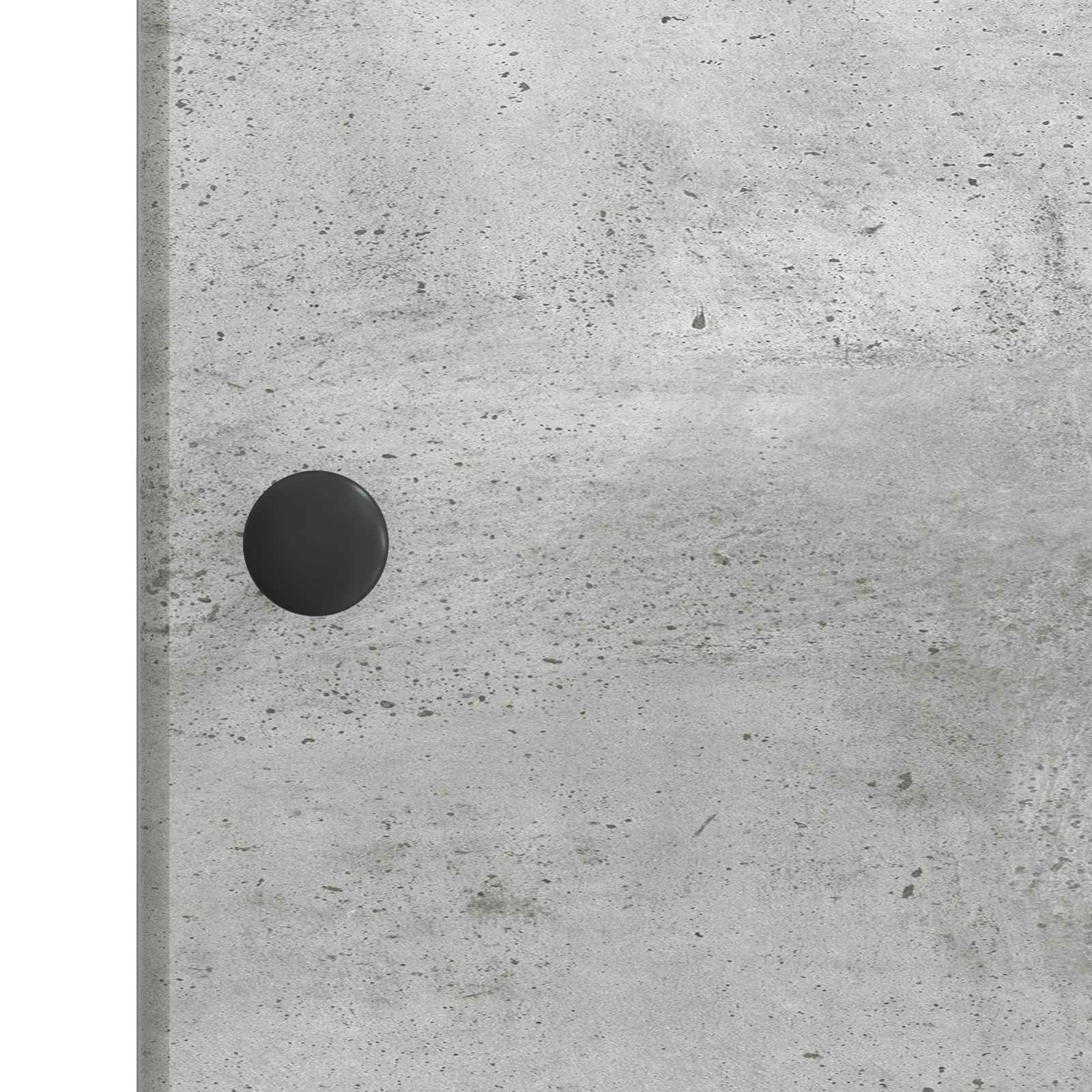 Kreveta Betonska siva 33 x 34,5 x 90 cm Konstruirano drvo