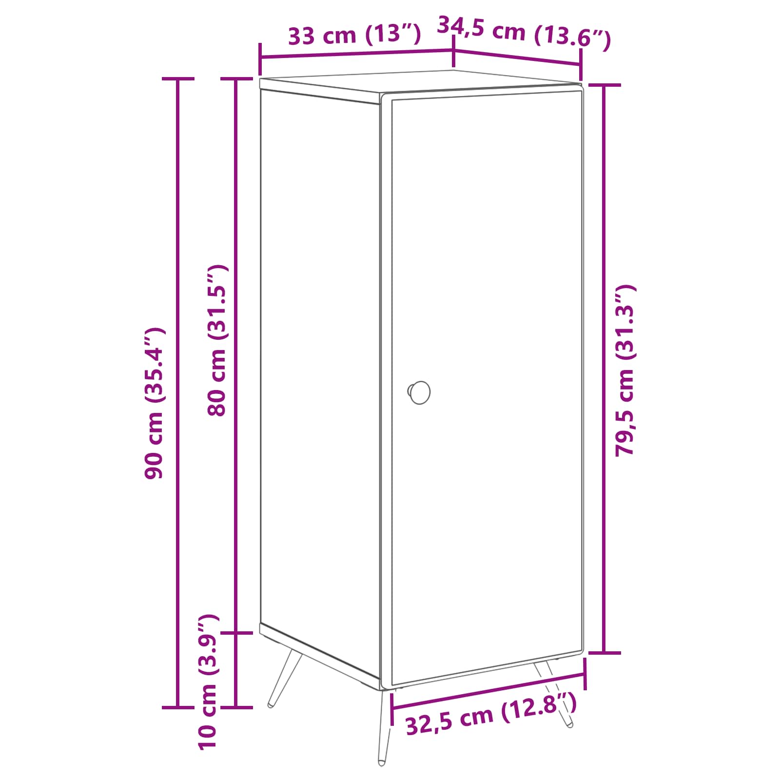 Kreveta Siva sonoma 33 x 34,5 x 90 cm Konstruirano drvo