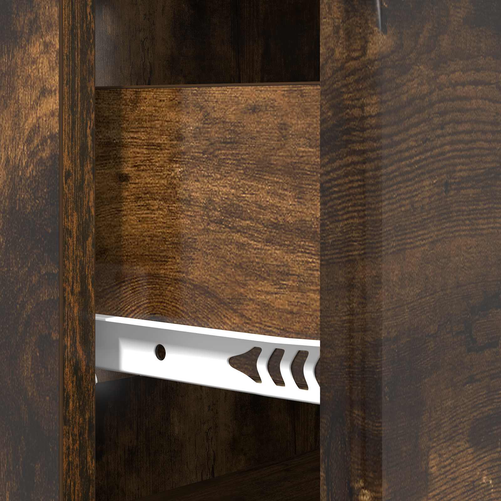 Ormar s ladicama Dimljeni hrast 66 x 34,5 x 90 cm