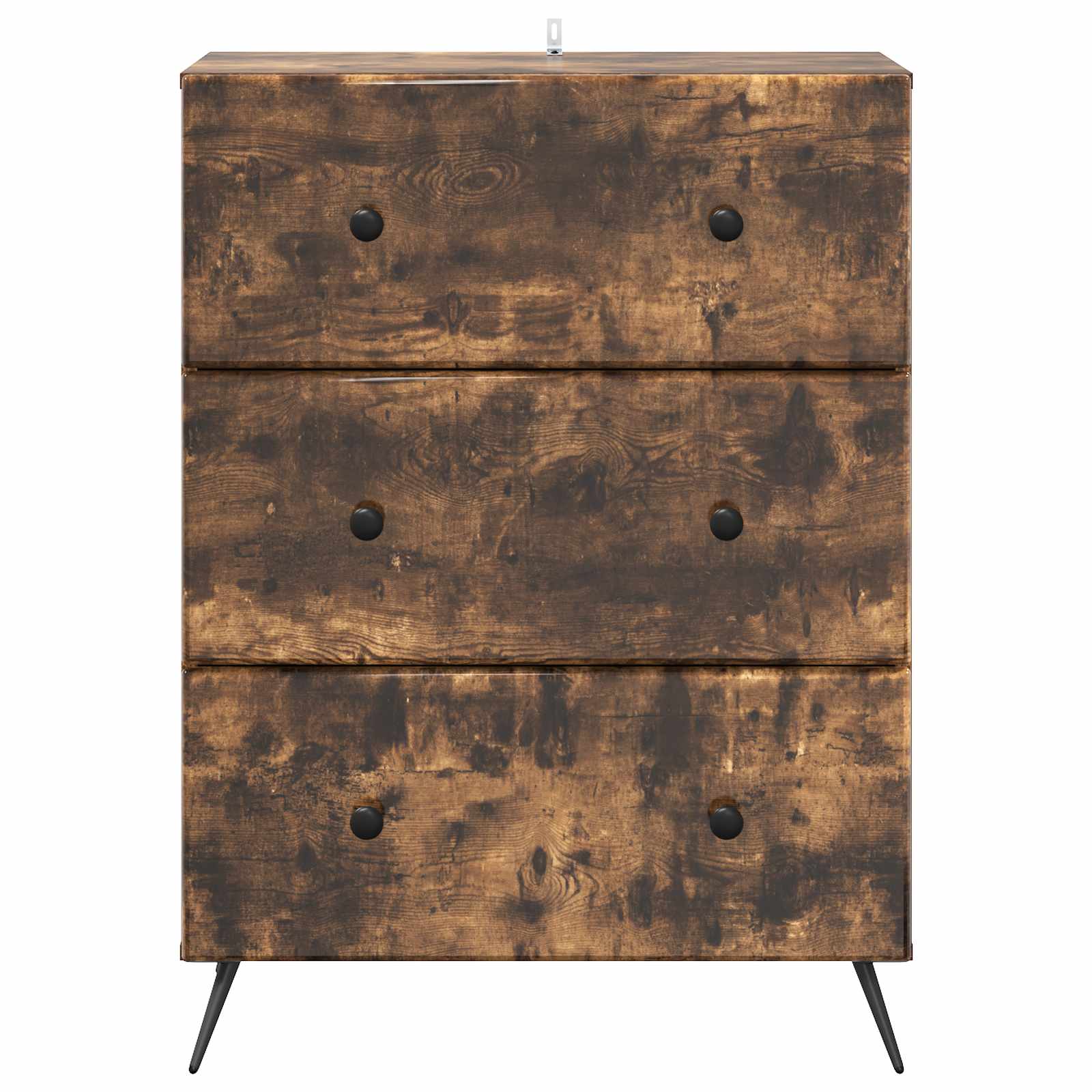 Ormar s ladicama Dimljeni hrast 66 x 34,5 x 90 cm