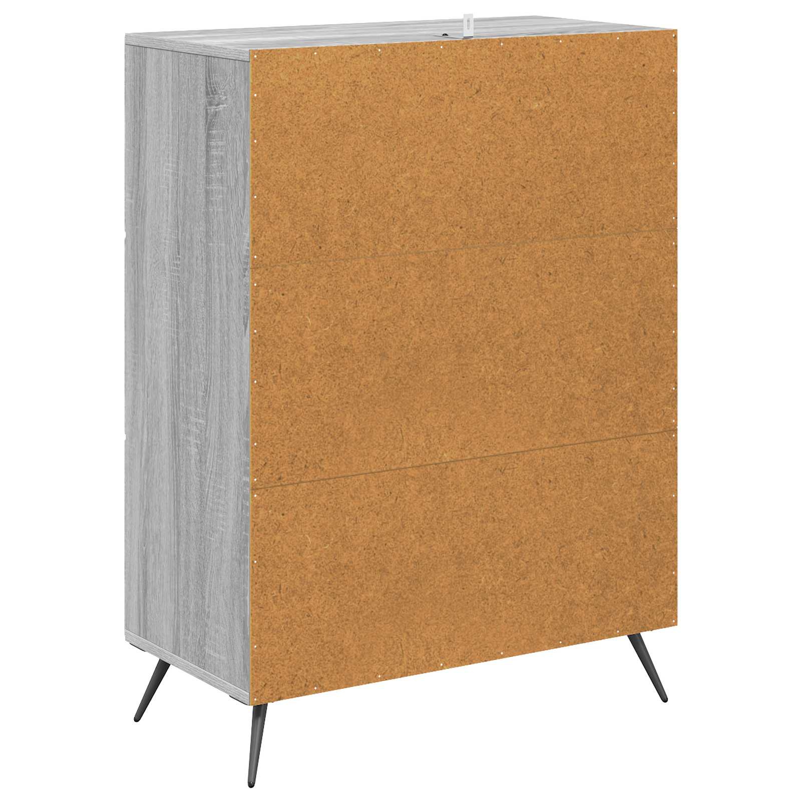 Ormar s ladicama Siva sonoma 66 x 34,5 x 90 cm