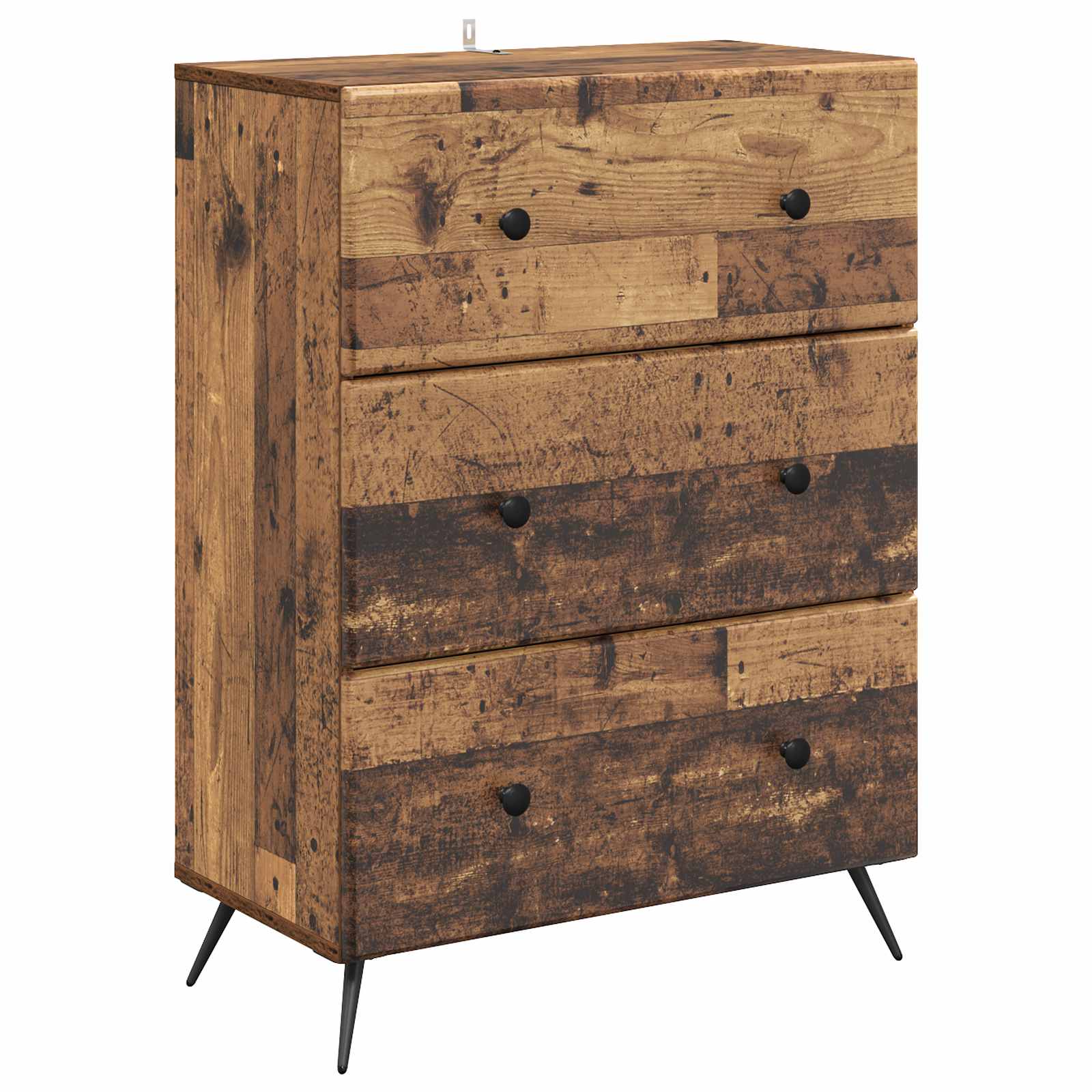 Ormar s ladicama 66 x 34,5 x 90 cm Konstruirano drvo Staro drvo