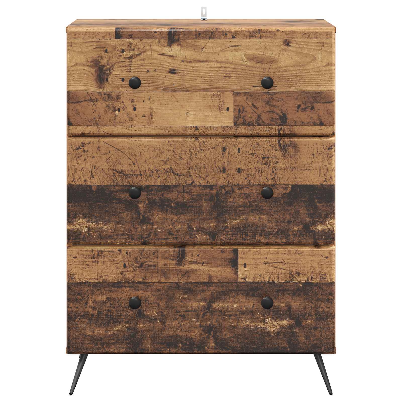 Ormar s ladicama 66 x 34,5 x 90 cm Konstruirano drvo Staro drvo