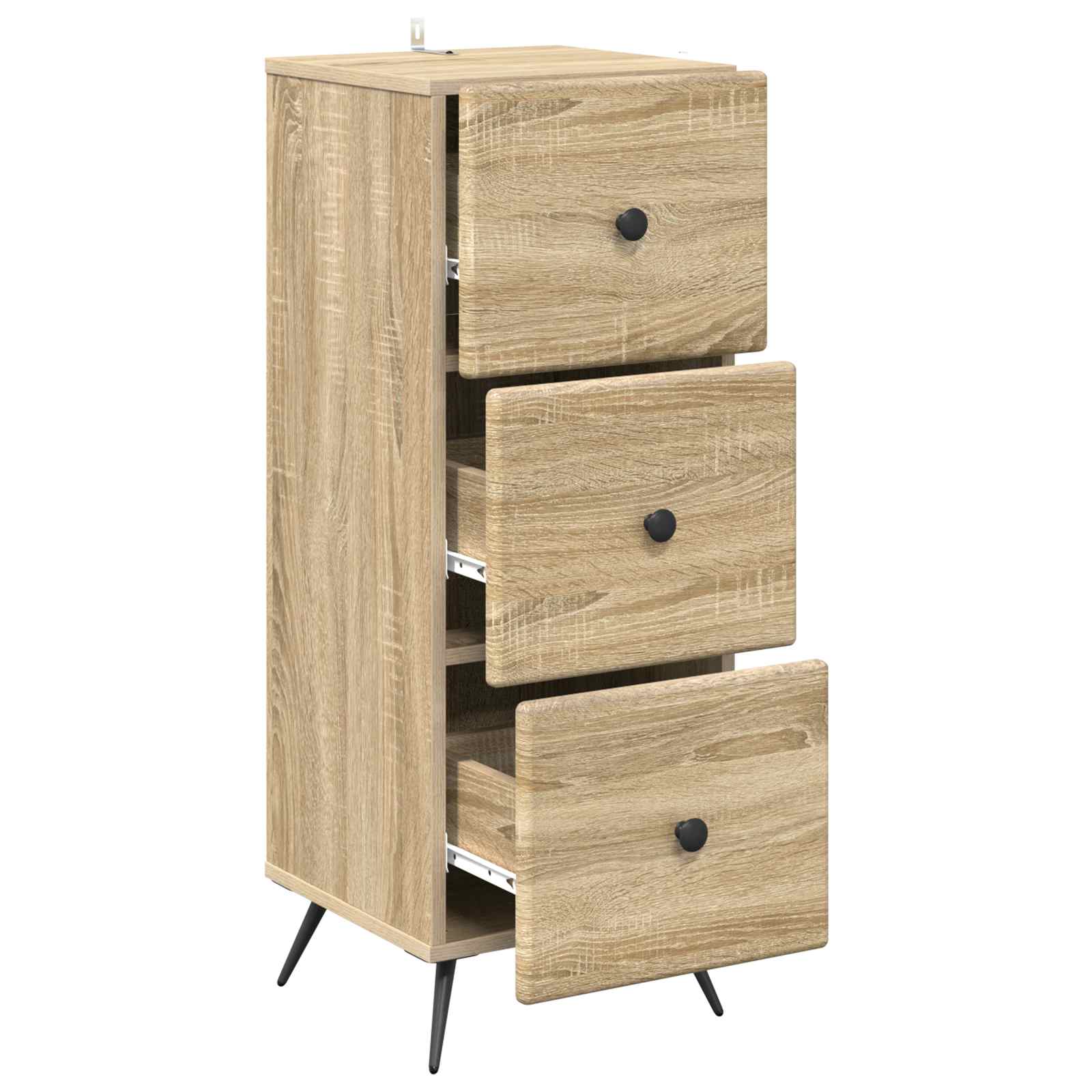 Ormar s ladicama Hrast sonoma 33 x 34,5 x 90 cm