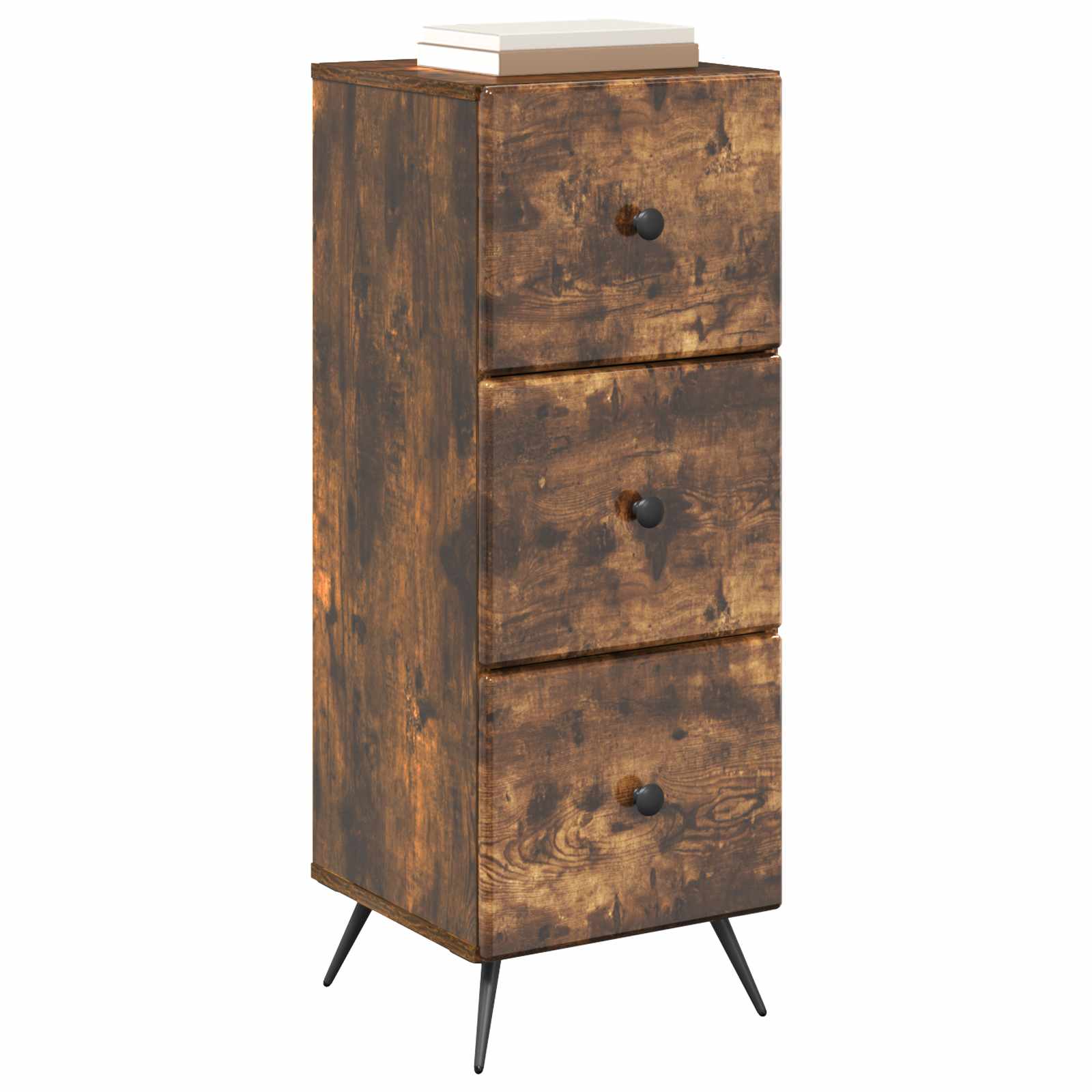 Ormar s ladicama Dimljeni hrast 33 x 34,5 x 90 cm
