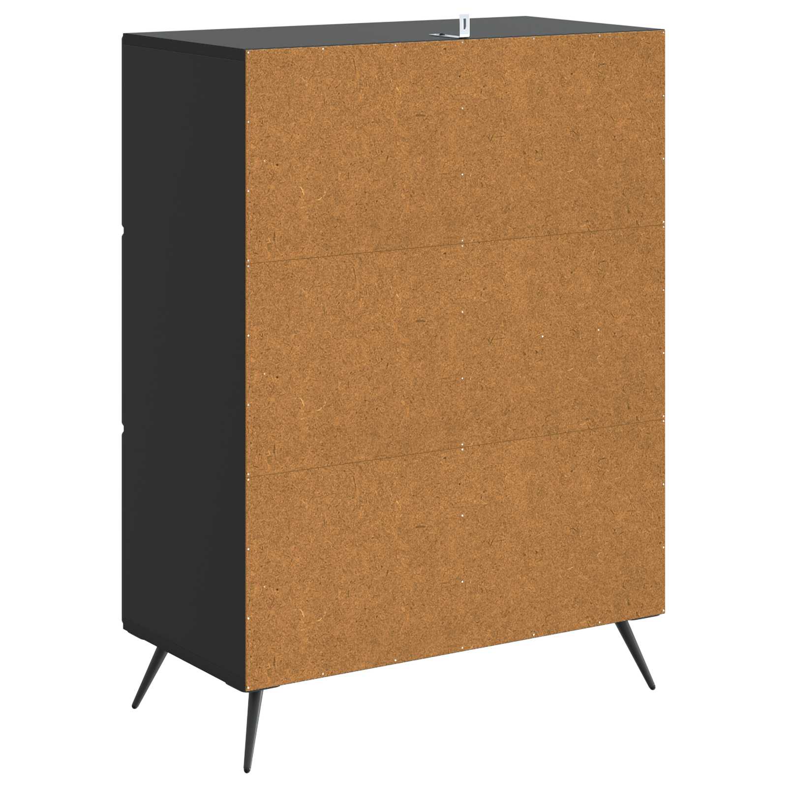 Kreveta s ladicama Crna 66 x 34,5 x 90 cm Konstruirano drvo