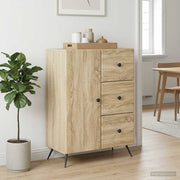 Kreveta Hrast sonoma 66 x 34,5 x 90 cm Konstruirano drvo