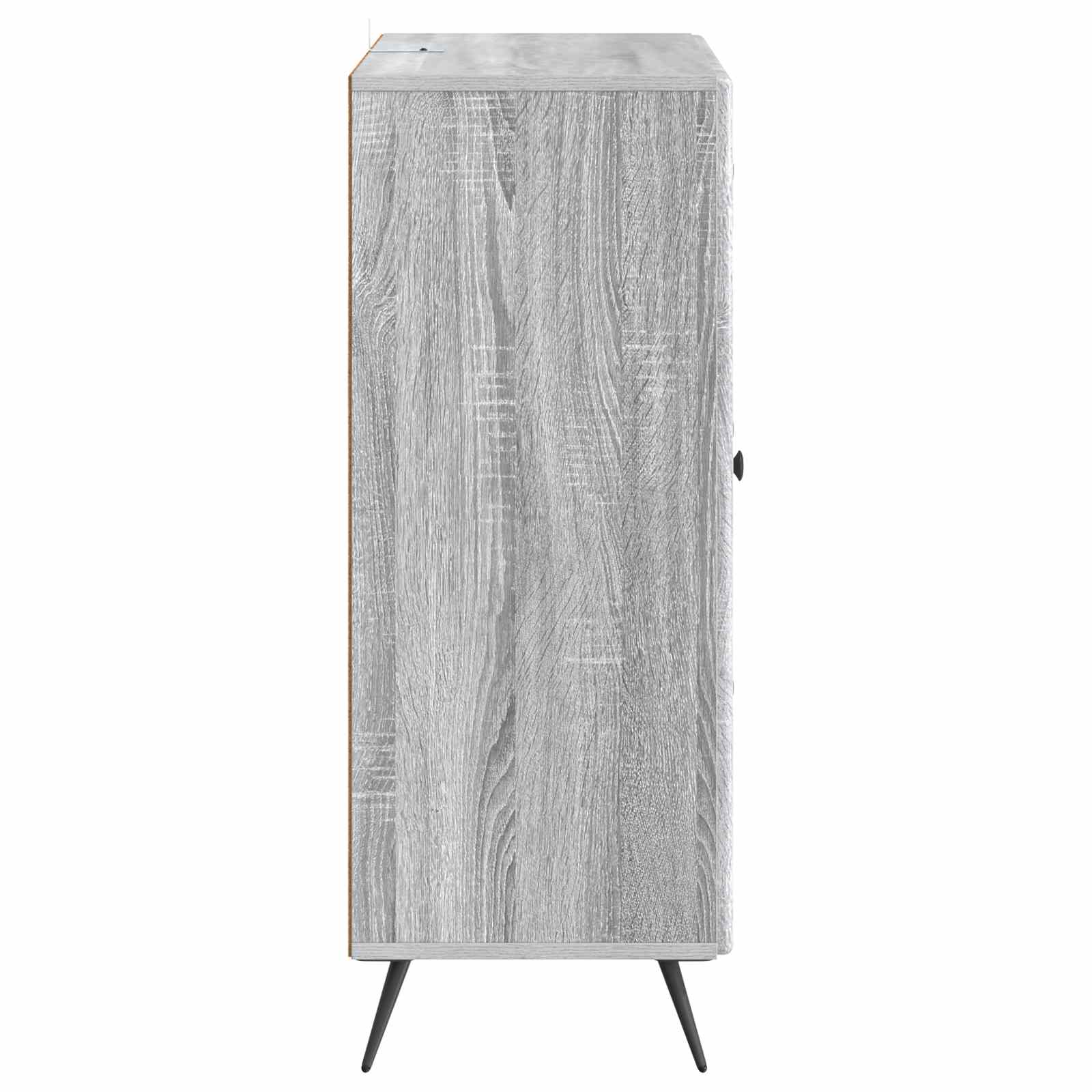 Kreveta Siva sonoma 66 x 34,5 x 90 cm Konstruirano drvo
