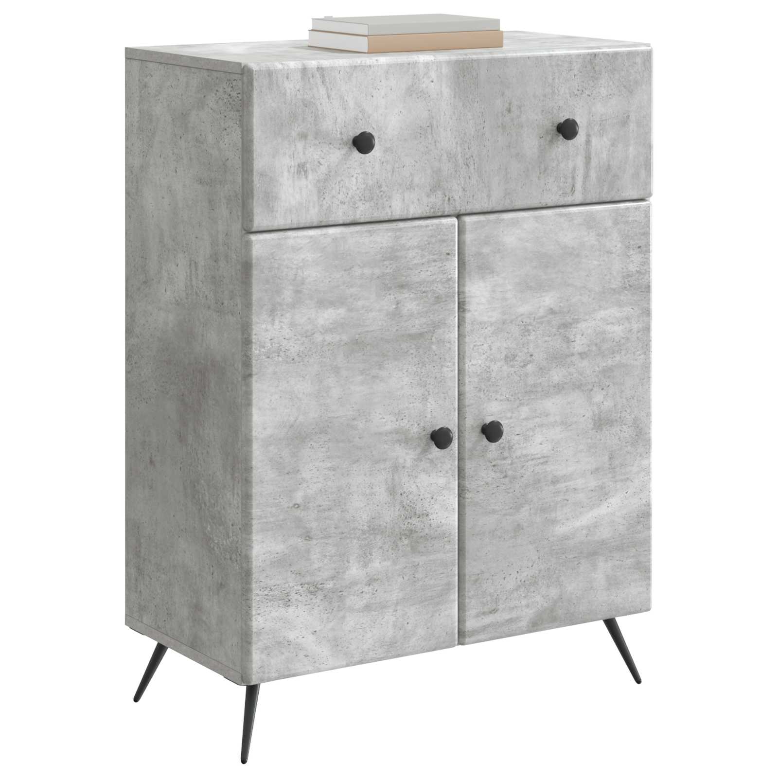 Kreveta Betonska siva 66 x 34,5 x 90 cm Konstruirano drvo