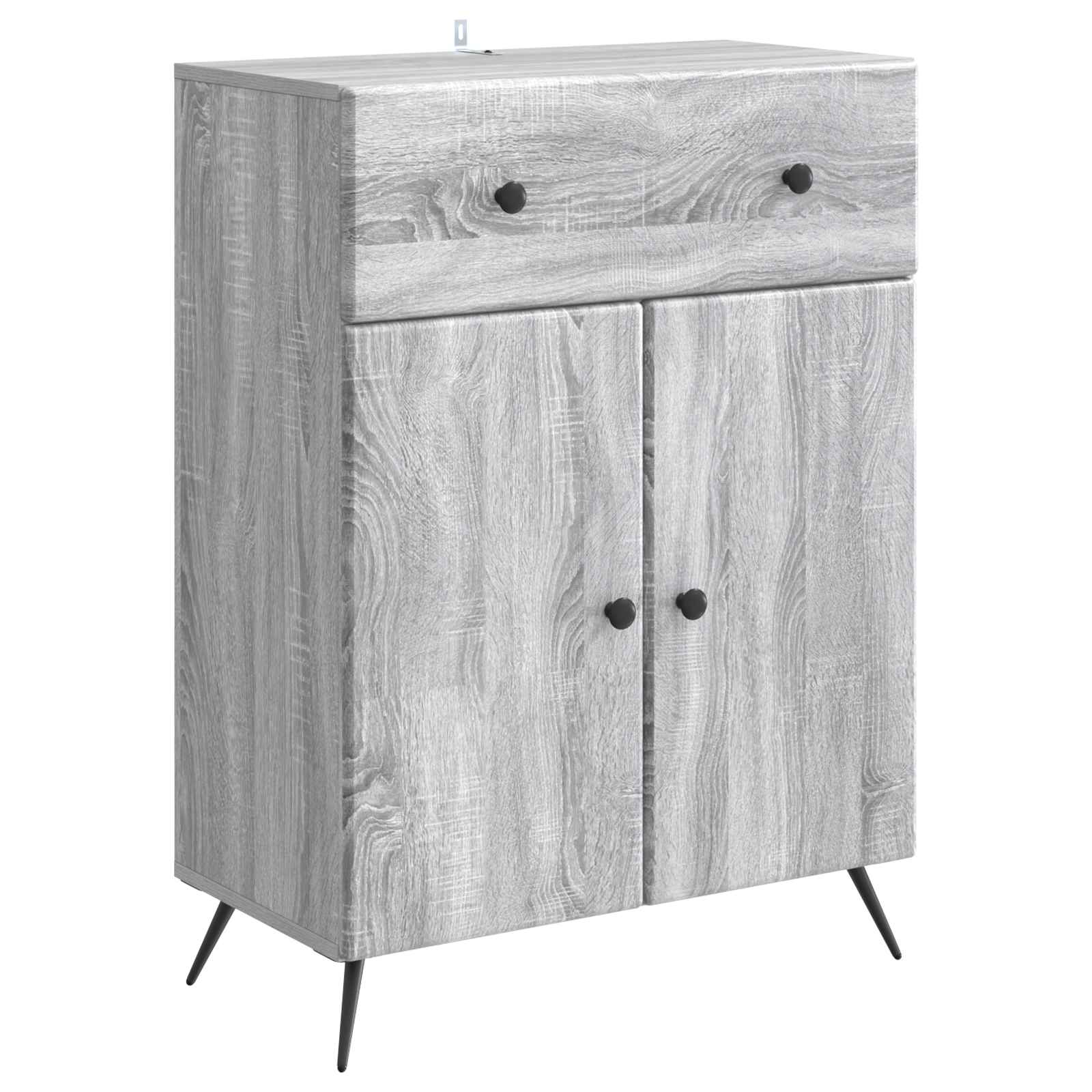 Kreveta Siva sonoma 66 x 34,5 x 90 cm Konstruirano drvo